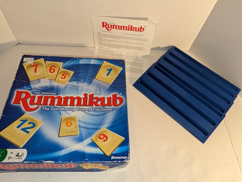 The Original Rummikub Classic Game 1997 Mint Like New Complete